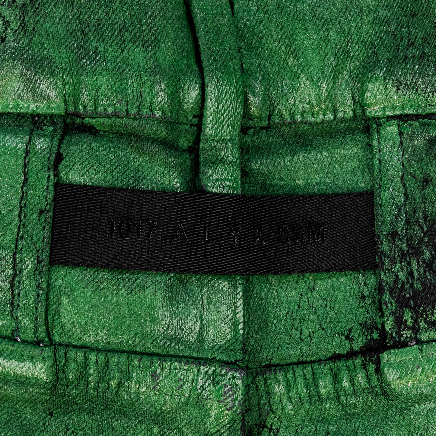 1017 ALYX 9SM Green Paint Denim