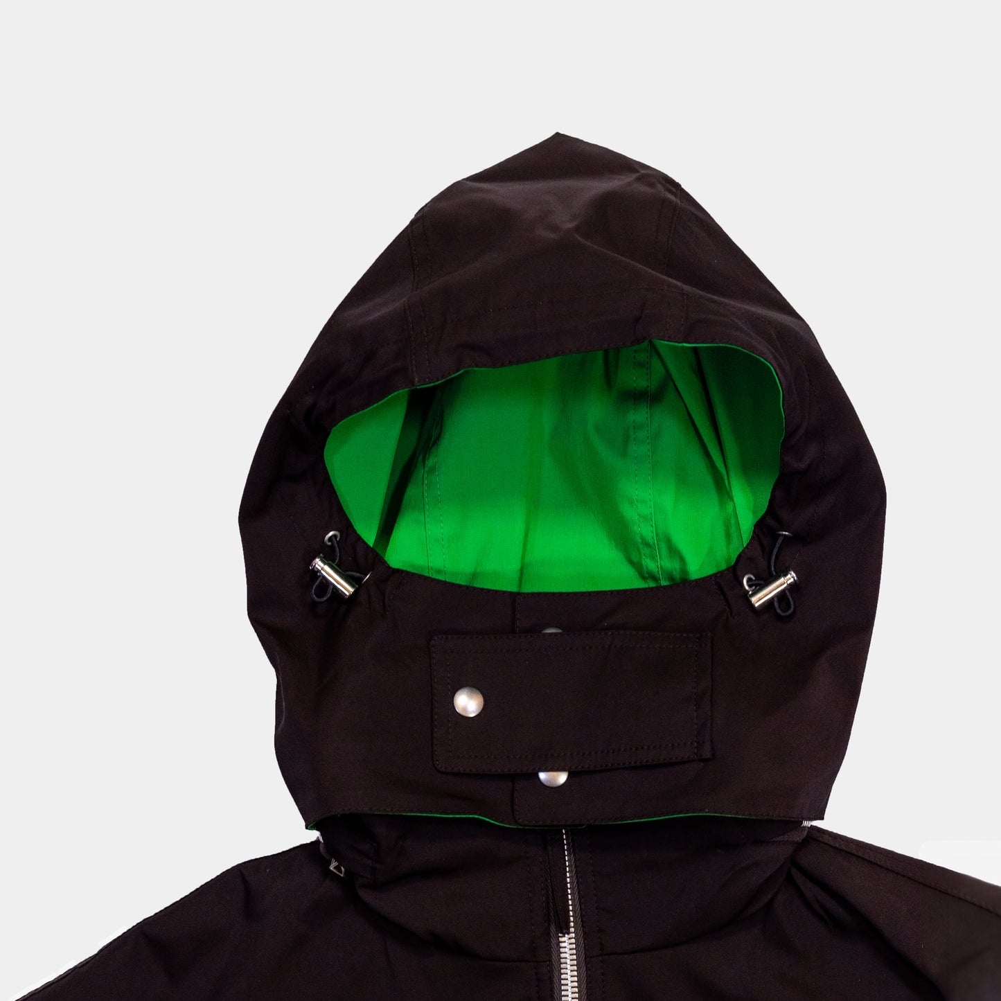 Bottega Veneta Men's Concealed Zip-up Jacket