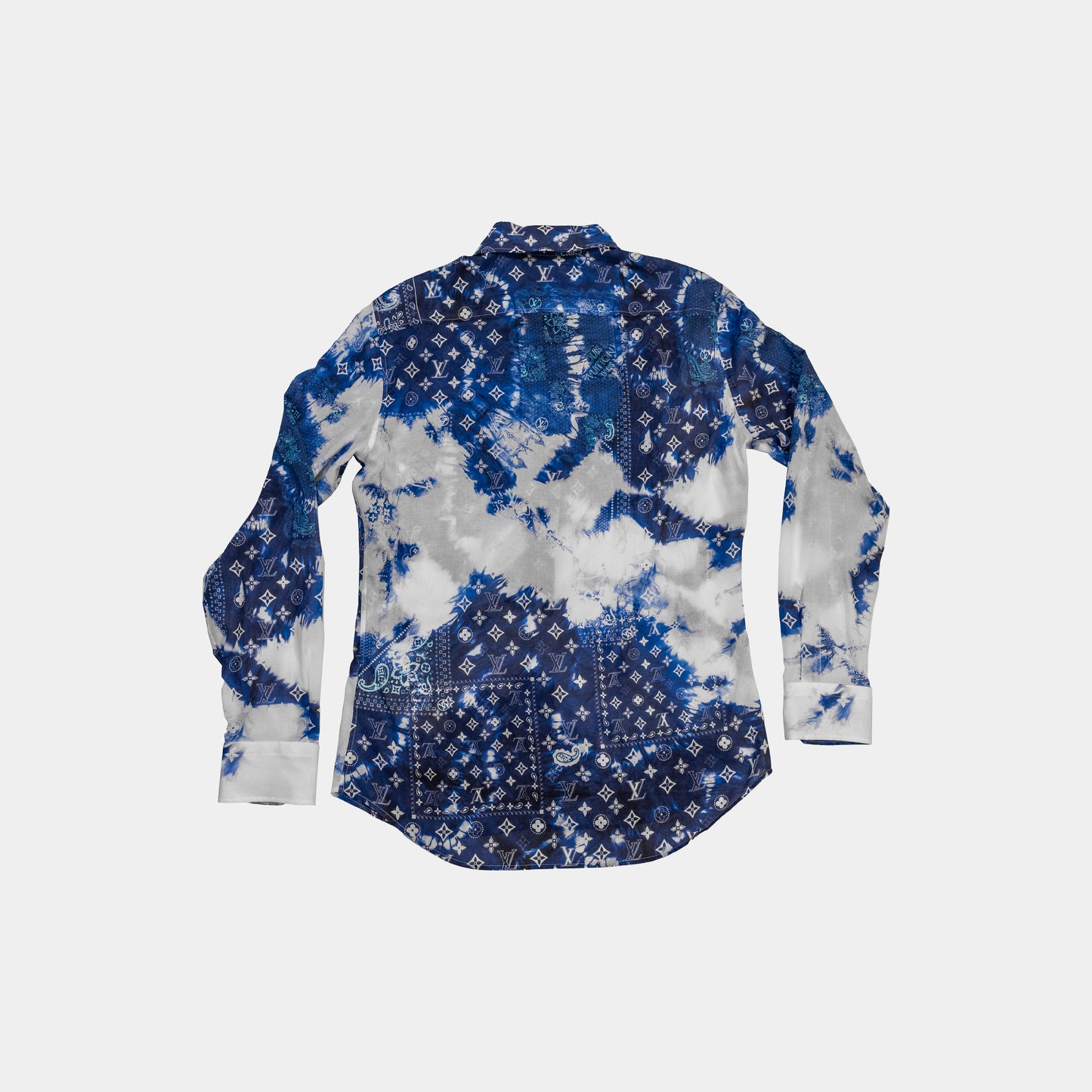 Louis Vuitton Monogram Bandana Hook Detail LS Shirt