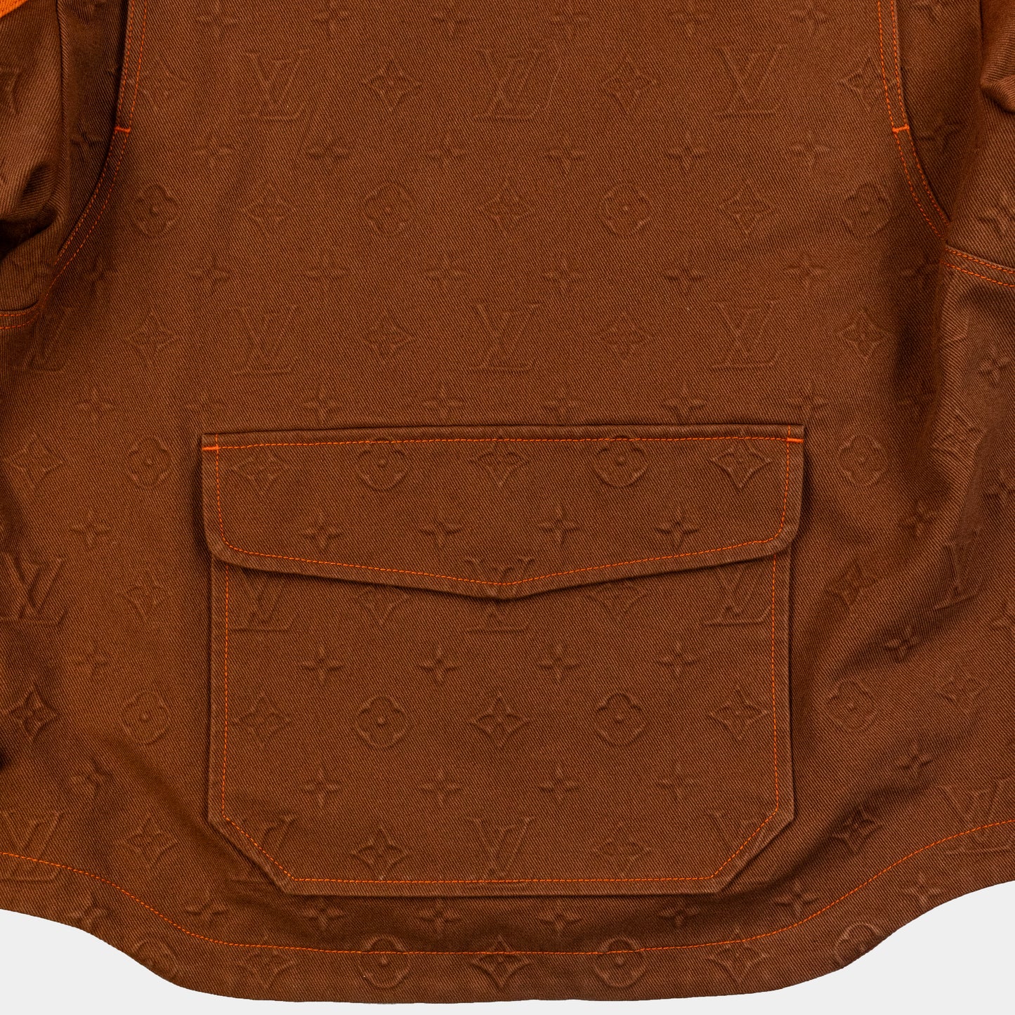 Louis Vuitton × Virgil Abloh Hooded Monogram Jacket