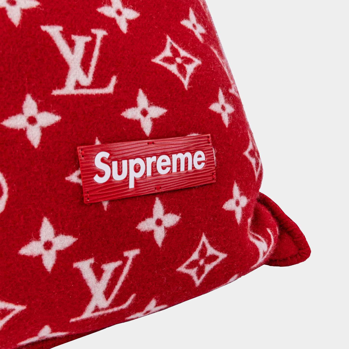 Supreme x Louis Vuitton Monogram Pillow Red