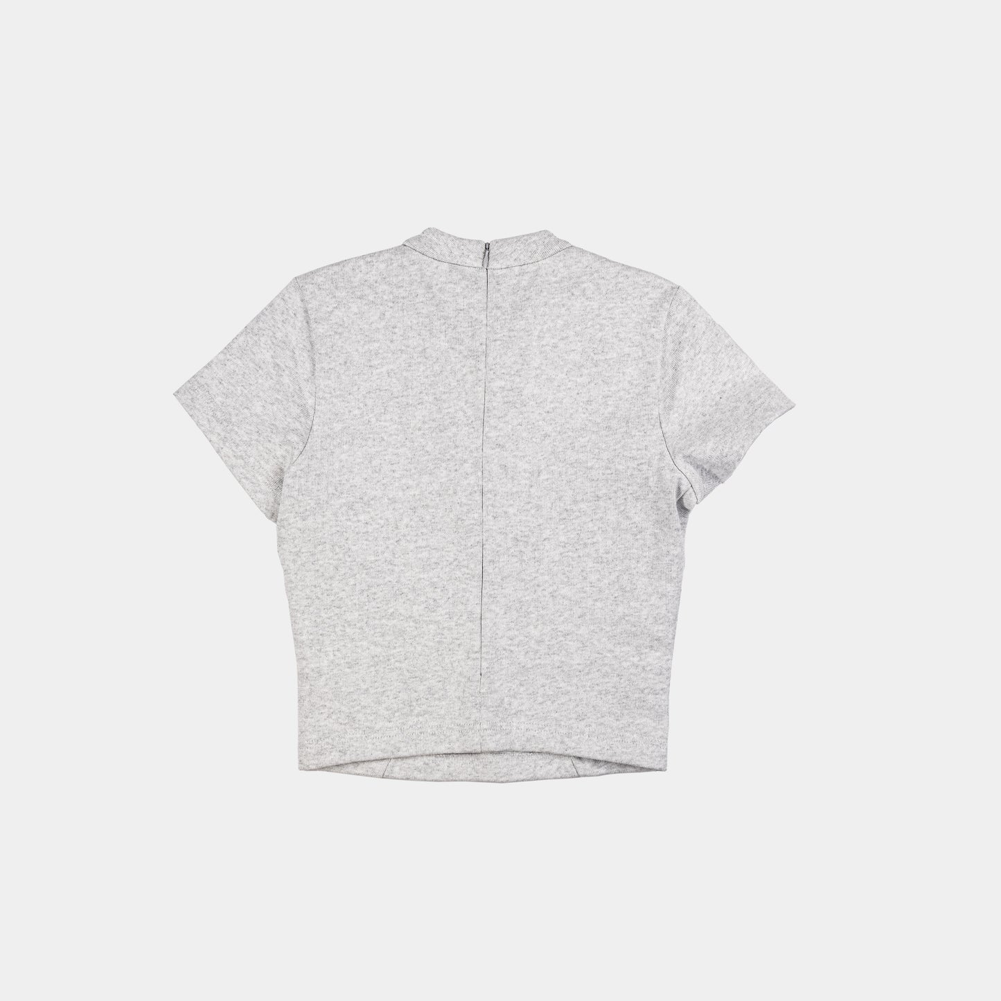 Alexander Wang Scuba Embroided Logo Crop Top