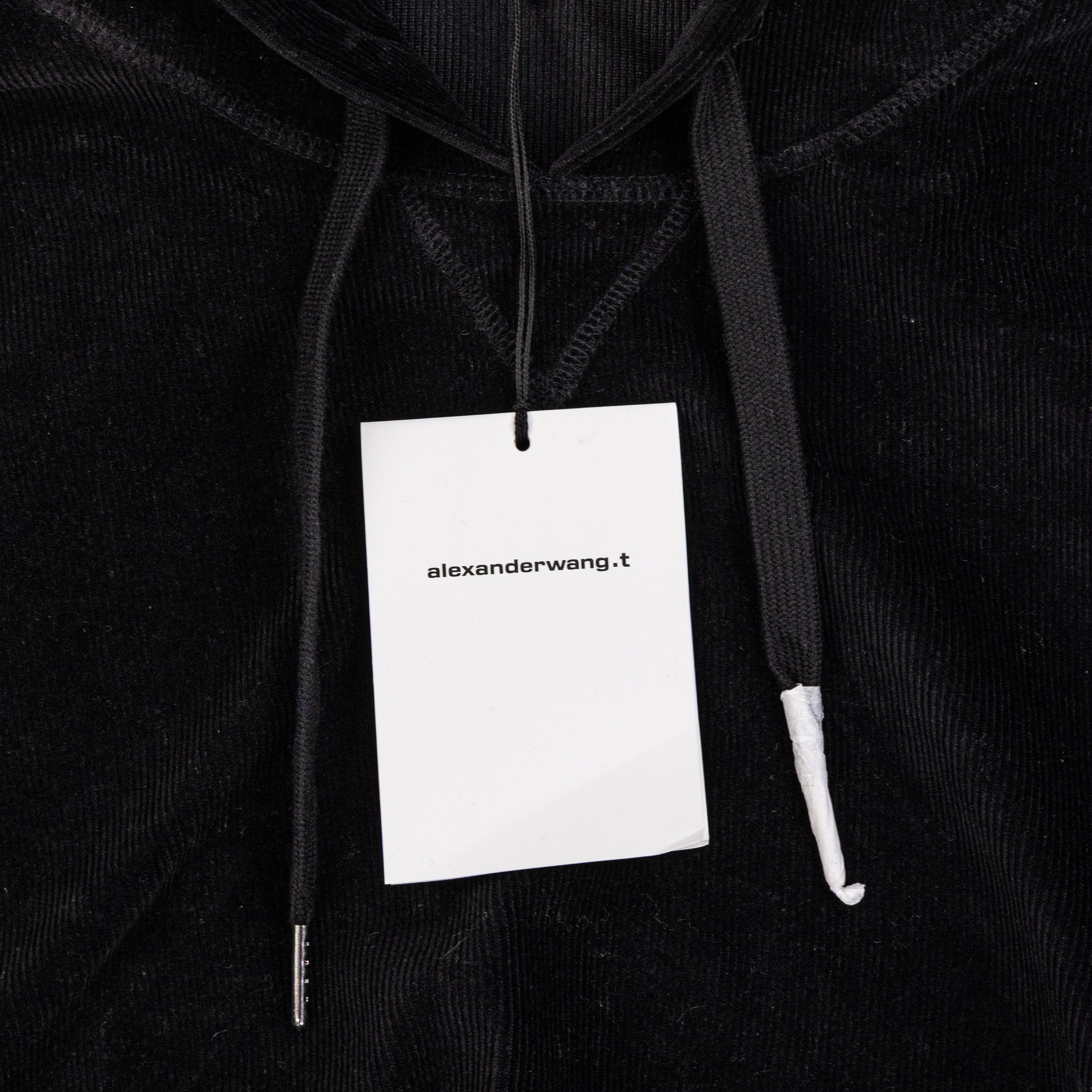 Alexander Wang Stretch Corduroy Cap Sleeve Hoodie – Kenny Nyc