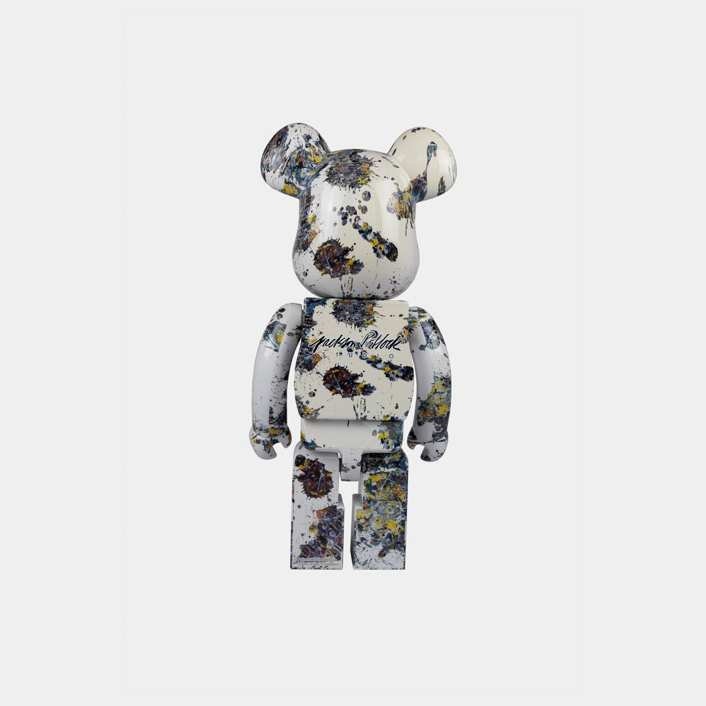 Bearbrick x Jackson Pollock Studio (SPLASH) 1000%