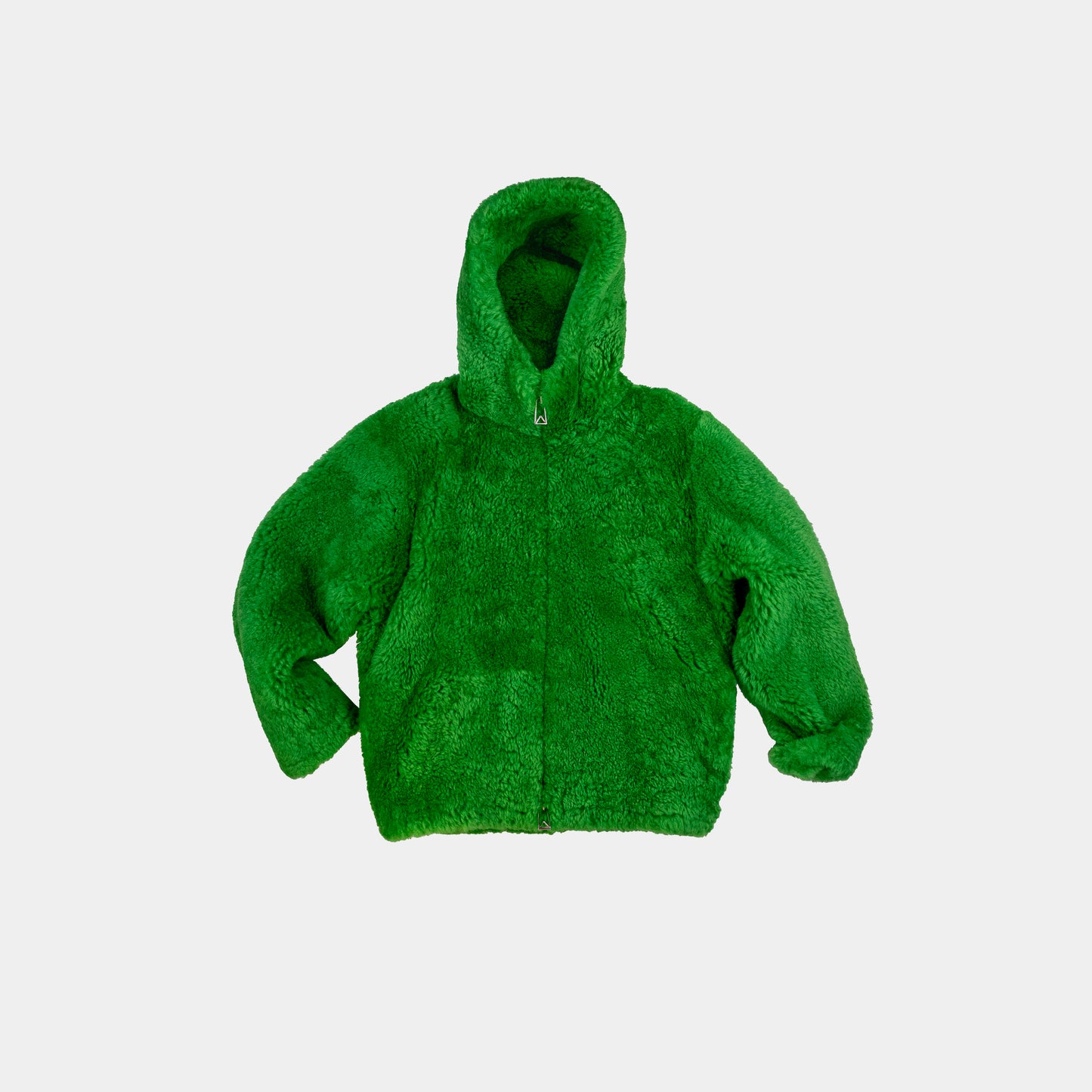 Bottega Veneta X Daniel Lee Lamb Fur Shearling Green Grinch Jacket