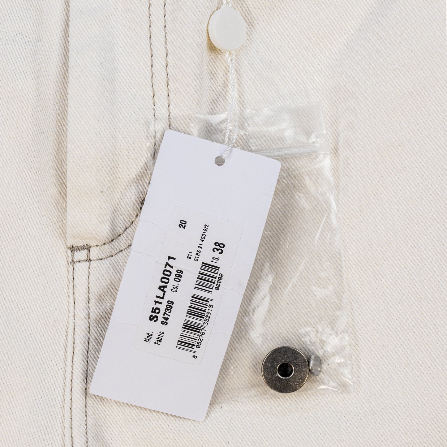 Maison Margiela High Rise Wide Leg Jeans