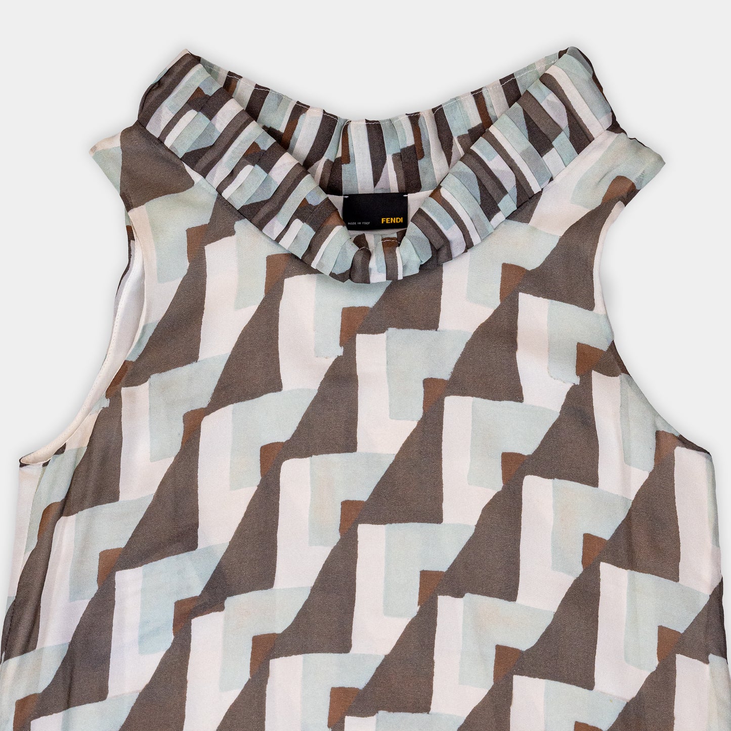 Fendi Silk Maxi Dress