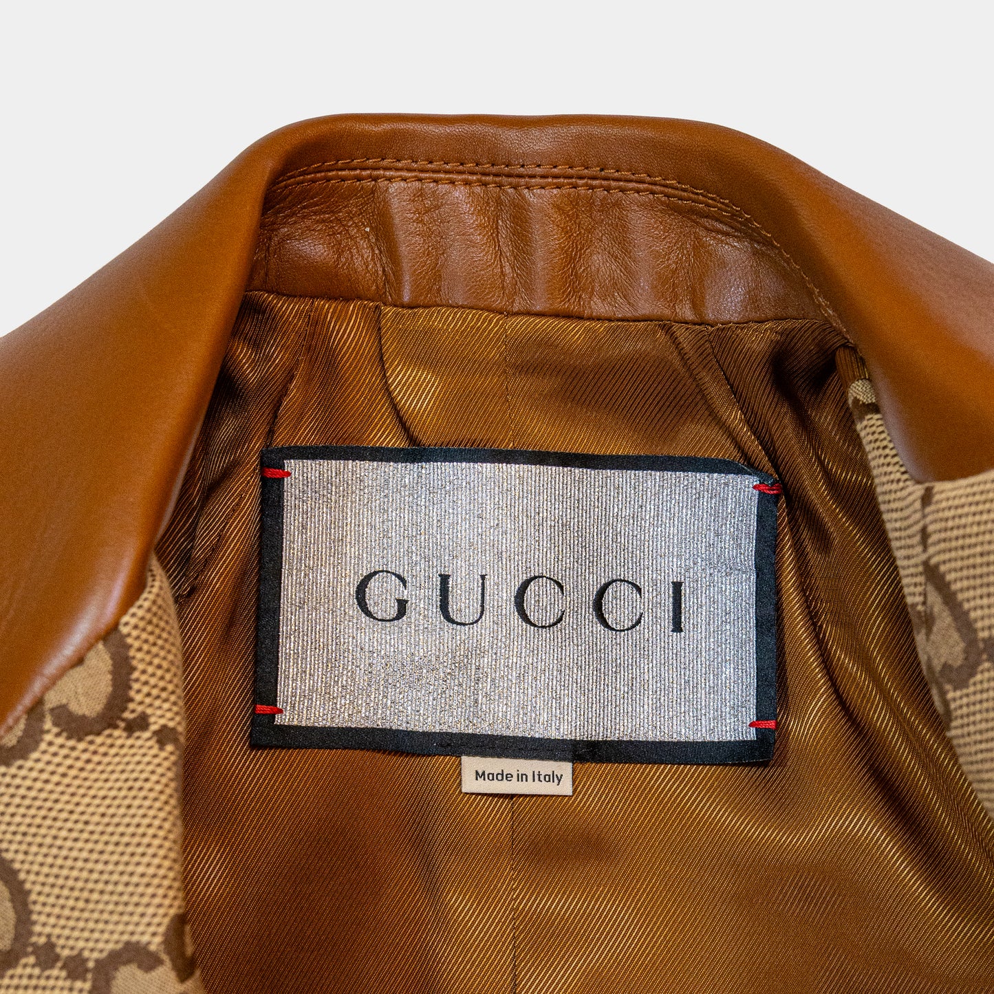 Gucci X Balenciaga Hacker Project Maxi GG Hourglass jacket