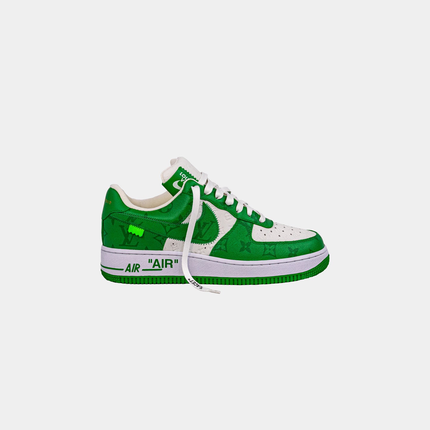Louis Vuitton  X Nike Air Force 1 Calfskin Monogram