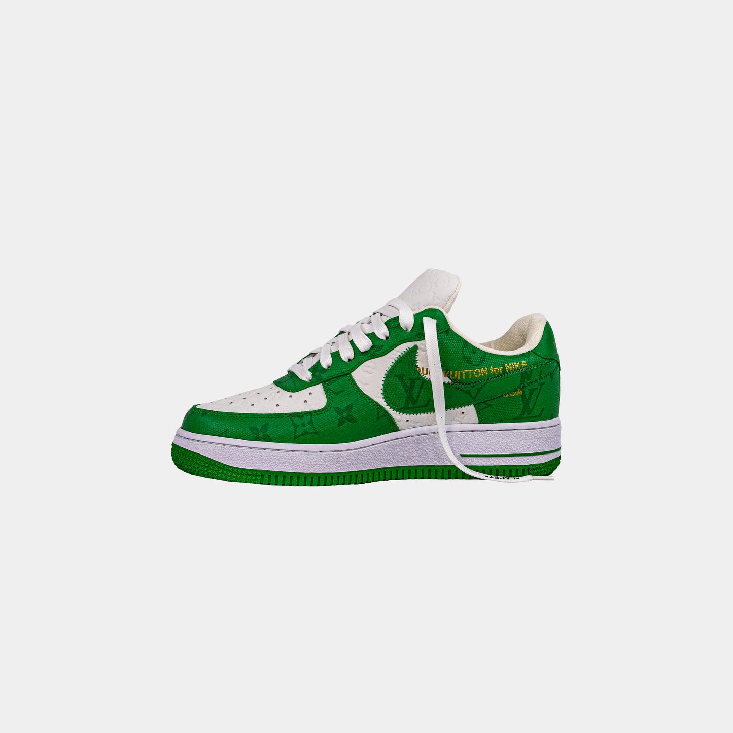 Louis Vuitton  X Nike Air Force 1 Calfskin Monogram