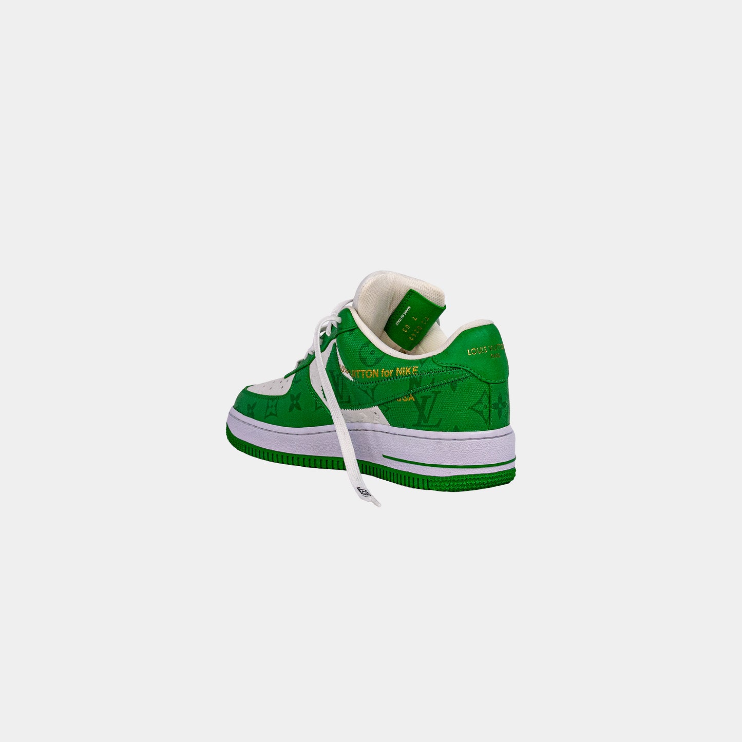 Louis Vuitton  X Nike Air Force 1 Calfskin Monogram