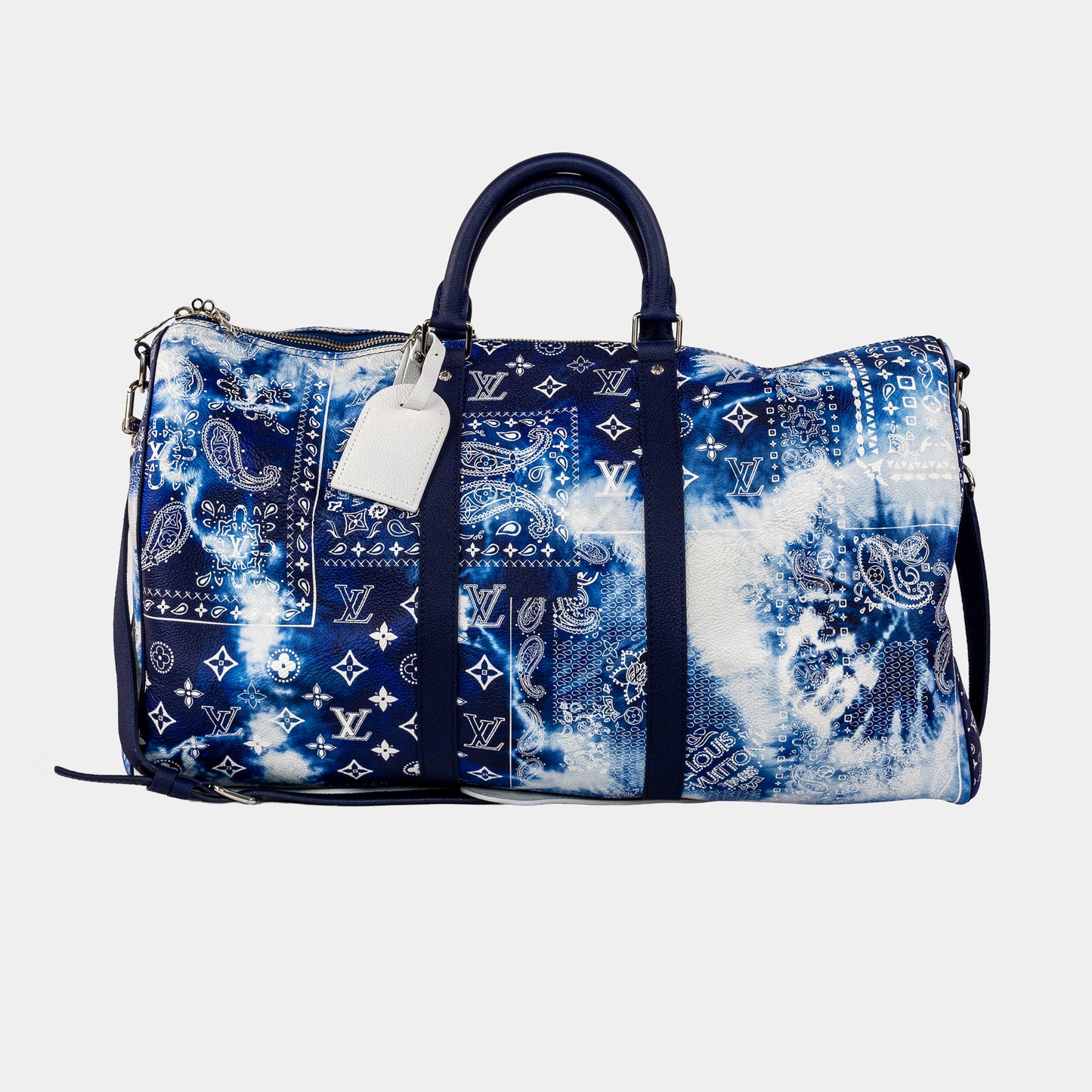 Louis Vuitton Monogram Bandana Keepall Bandouliere 50