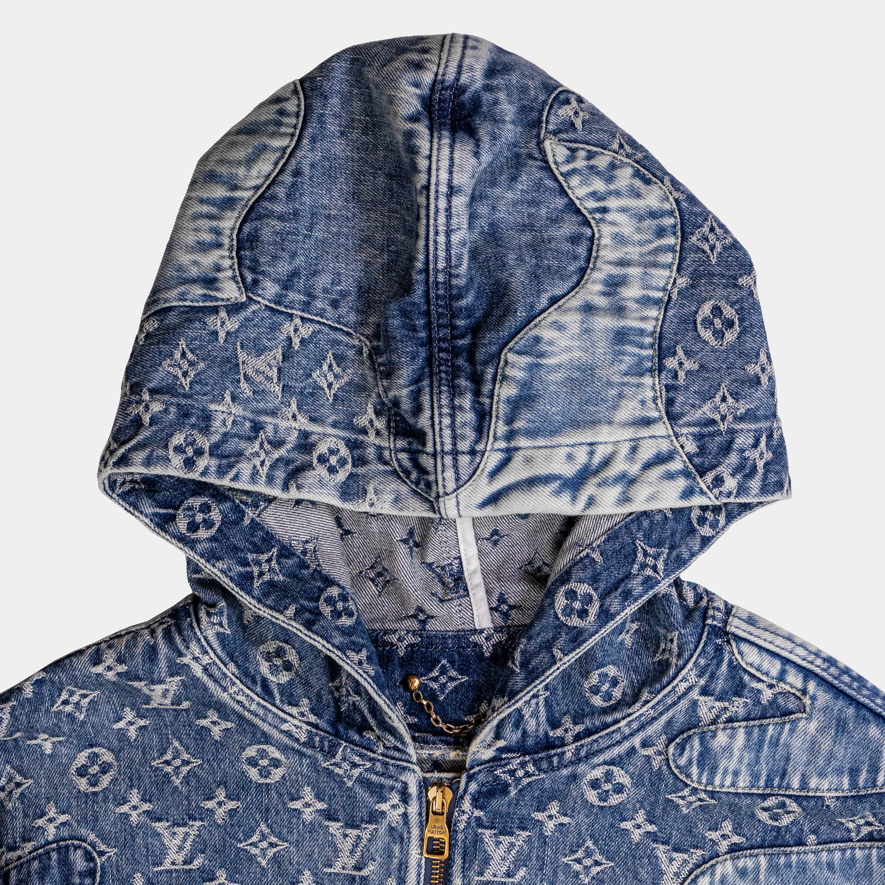 ジャケット・アウター 20AW Louis Vuitton Nigo Hooded Jacket LOUIS VUITTON x Nigo Squared LV Zipped Hood Blouson 1A7X7