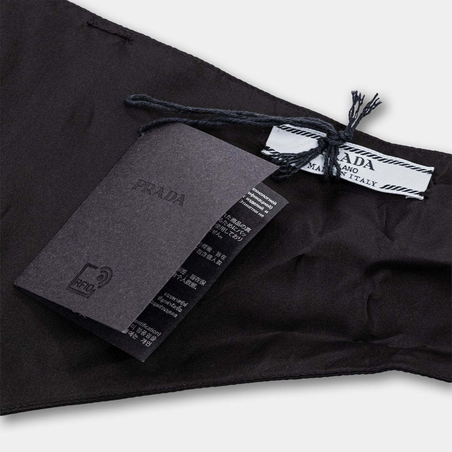 Prada Logo Plaque Re-Nylon Crop Top