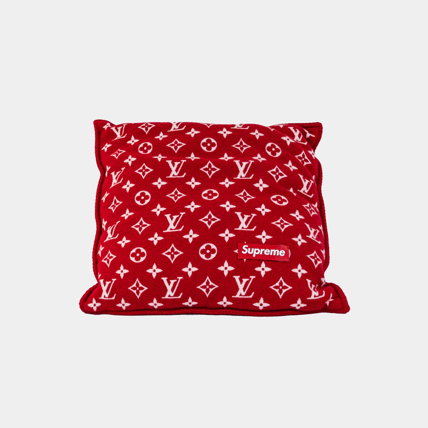Supreme x Louis Vuitton Monogram Pillow Red
