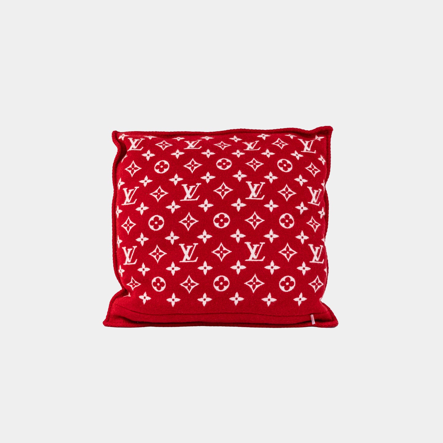 Supreme x Louis Vuitton Monogram Pillow Red